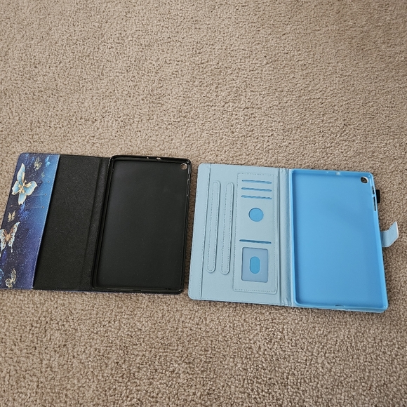 2 brand new Galaxy Tab A 10.1 cases!! Butterfly theme! Never Used! - Picture 2 of 3